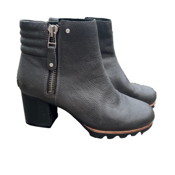 Sorel Shoes - Sorel Danica Waterproof Leather Booties